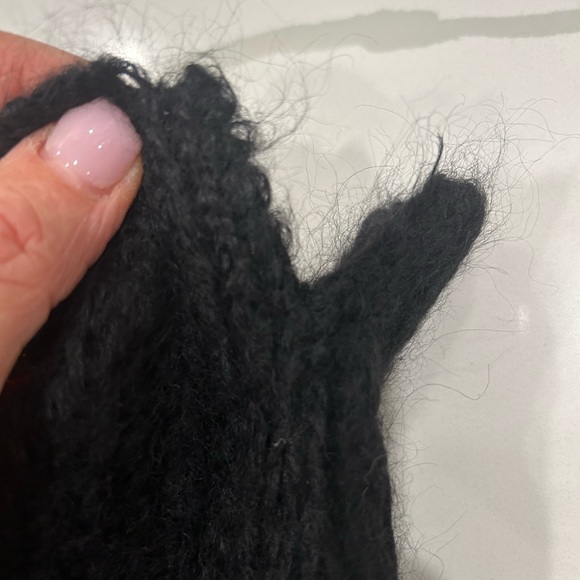 Free People- Alpaca Cable Knit Pull Over Sweater-Super Soft Women’s Size XS - Picture 4 of 7